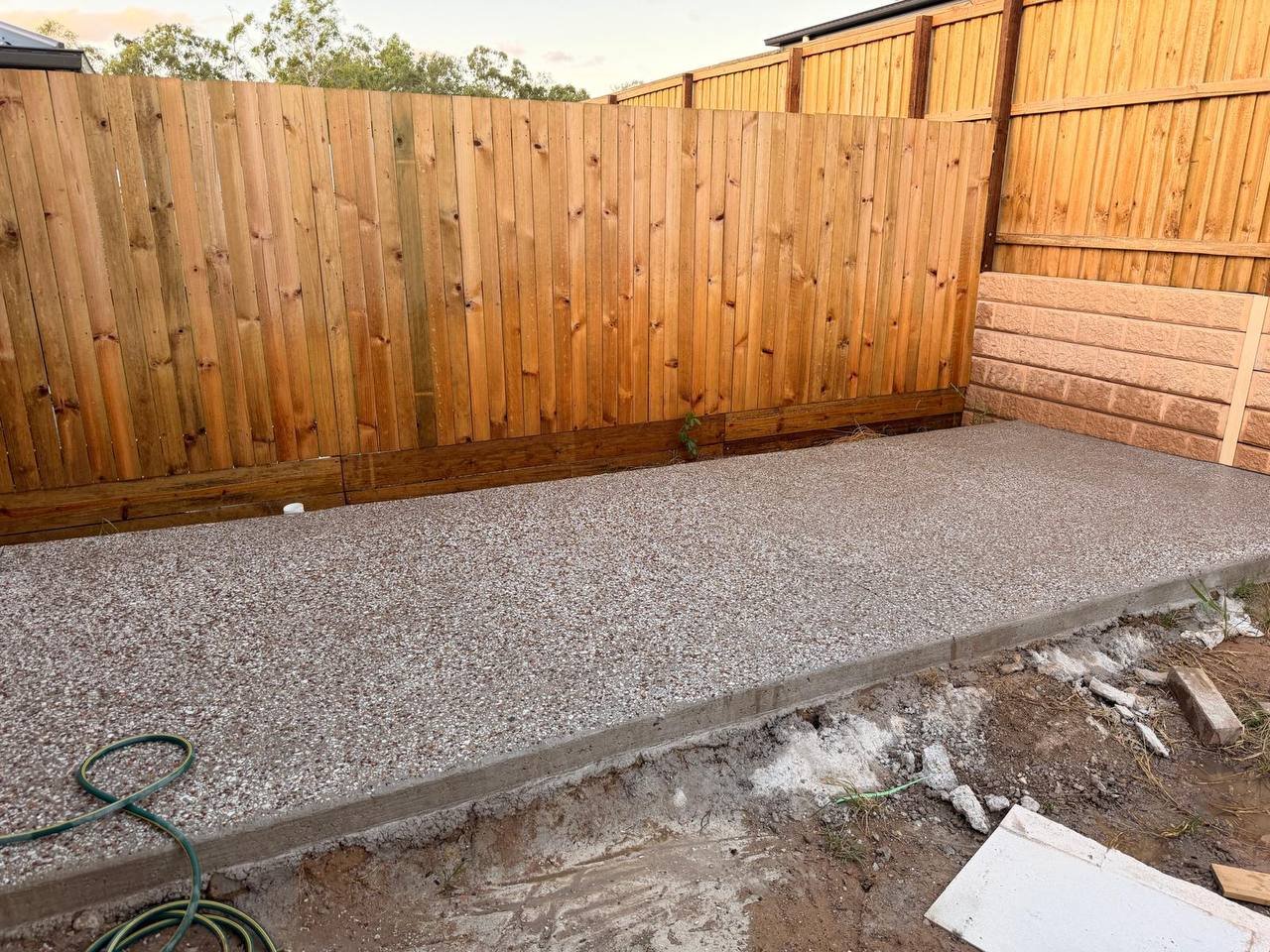 Timber Fence Installation - fencing project in Brisbane (photo 4 of 5)