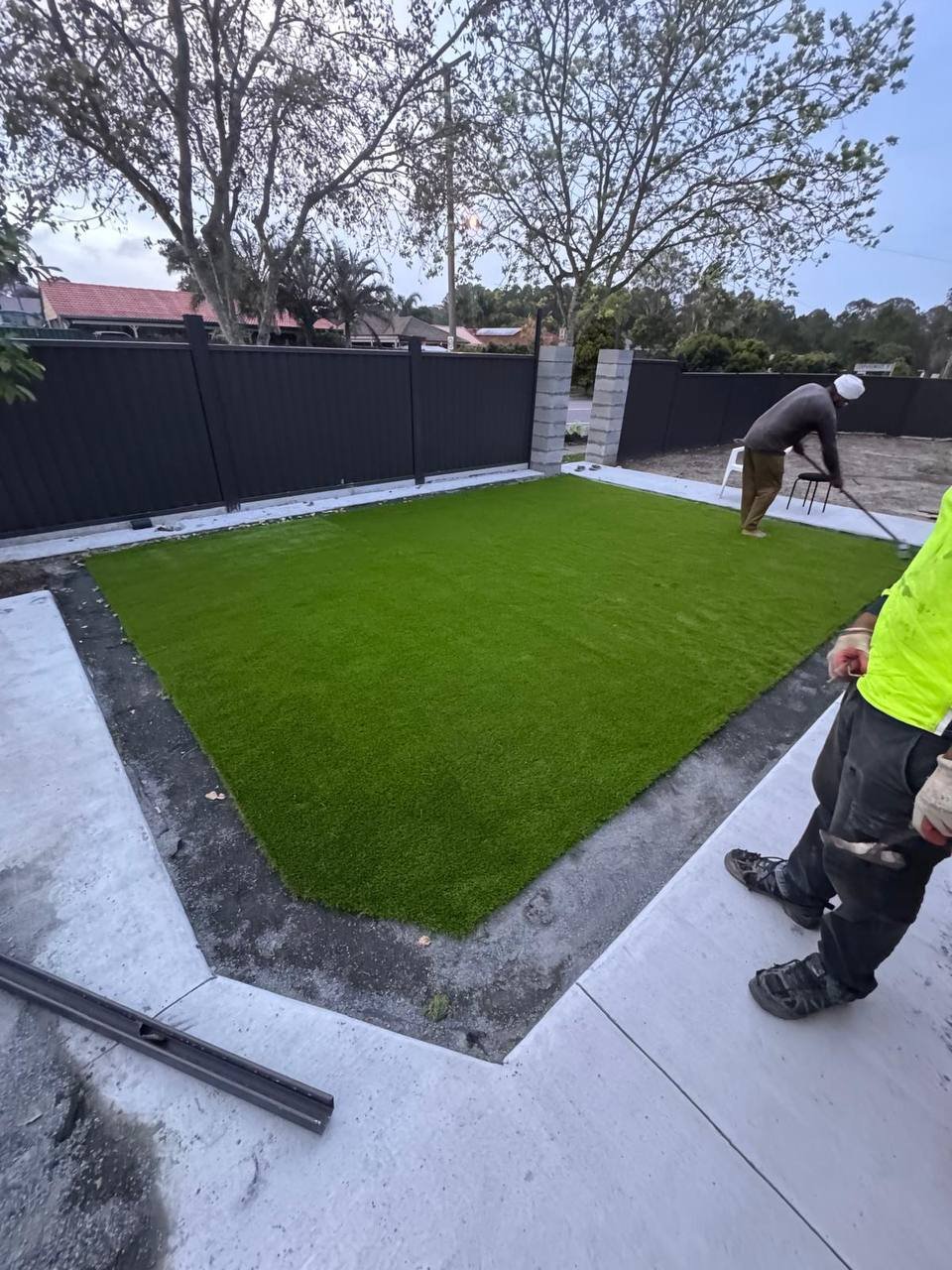 Artificial Turf Installation - turf & lawn project in Brisbane (photo 3 of 3)