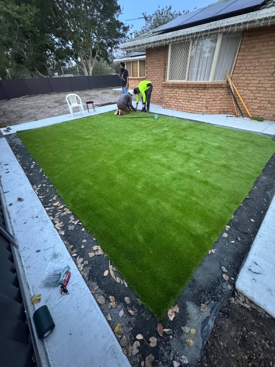 Artificial Turf Installation - turf & lawn project in Brisbane (photo 2 of 3)