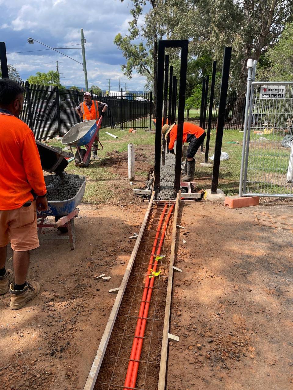 Commercial Fencing Installation - fencing project in Brisbane (photo 5 of 5)