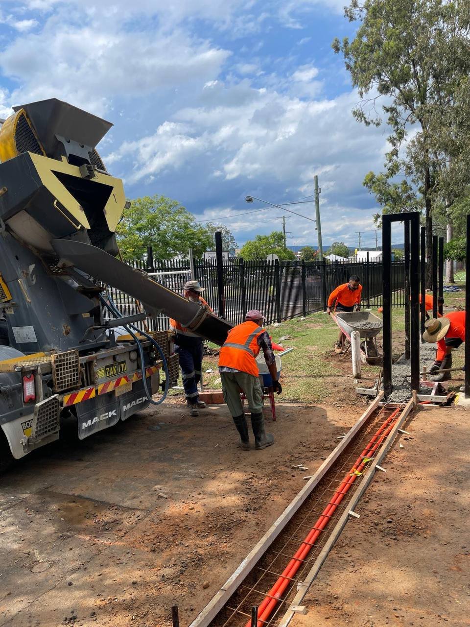 Commercial Fencing Installation - fencing project in Brisbane (photo 4 of 5)